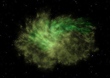 varlık parlıyordu Bulutsusu