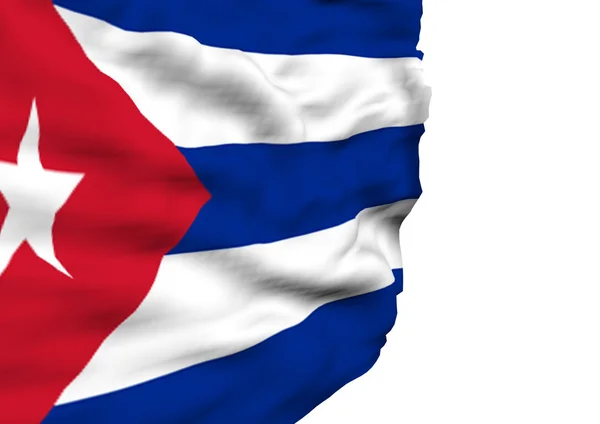 Image d'un drapeau de Cuba — Photo