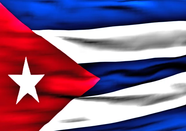 Imagen de una bandera de Cuba —  Fotos de Stock