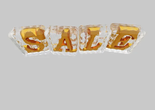 The SALE word made of blocks — Stock Photo, Image