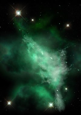 varlık parlıyordu Bulutsusu