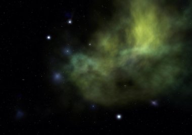 varlık parlıyordu Bulutsusu