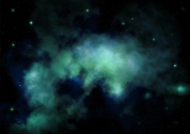 varlık parlıyordu Bulutsusu