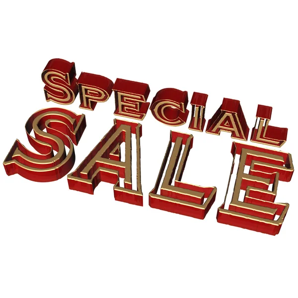 Three-dimensional inscription Special Sale — Stock Photo, Image