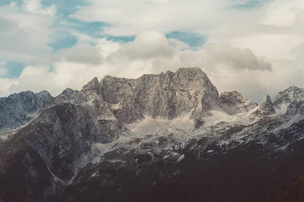 Wandelen Late Zomer Herfst Dicht Bij Bergpas Kranjska Gora Slovenië — Stockfoto