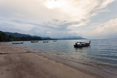 Langkawi 'de okyanus manzaralı, Malezya' da büyük bir atmosfer.