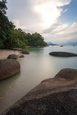 Langkawi 'de okyanus manzaralı, Malezya' da büyük bir atmosfer.