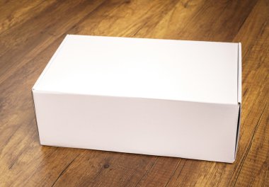 Boş beyaz kutu