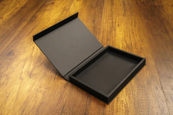 空白のブラック ボックス — ストック写真