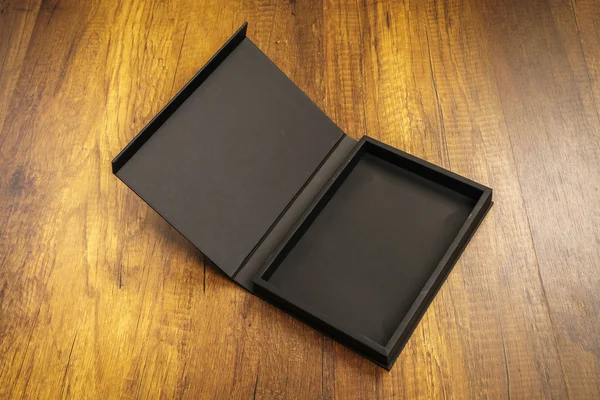 Blank black box — Stock Photo, Image