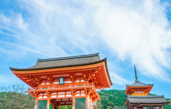 Architektur im Kiyomizu-dera-Tempel — Stockfoto