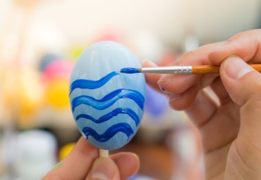 el dekorasyon Paskalya yortusu yumurta