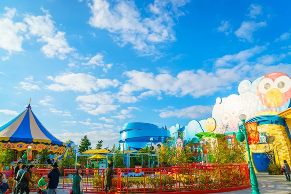 People in Universal Studios in Japan — Stock Photo, Image