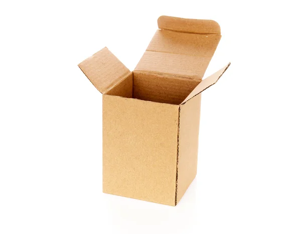 Brown Cardboard box — Stock Photo, Image