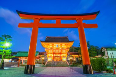 Fushimiinari Taisha Shrinetemple Kyoto, Japonya