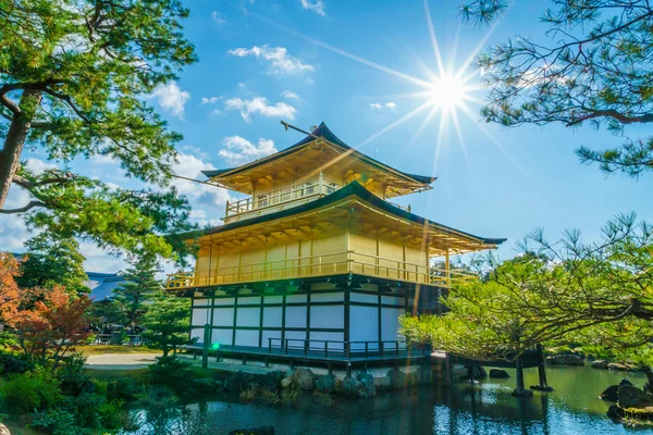 Kinkakuji Tapınağı Kyoto — Stok fotoğraf