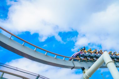 Osaka, Japonya - 1 Aralık 2015: Universal Studios Japonya (Usj). 