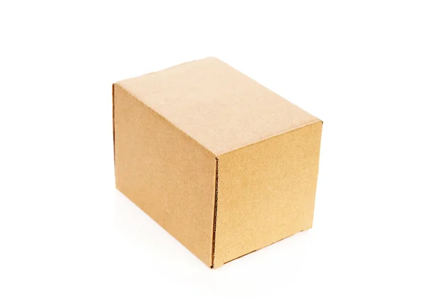 Brown Cardboard box — Stock Photo, Image