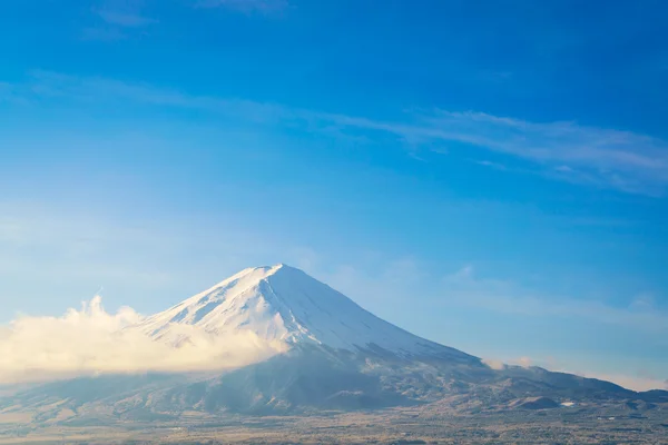 Berg fuji met blauwe lucht — Stockfoto