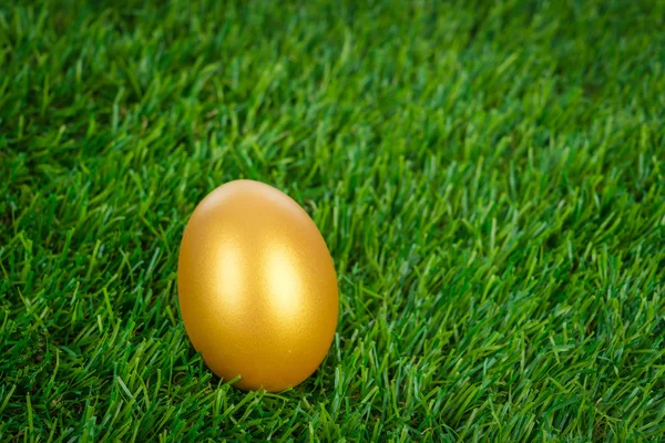 Gold easter egg — Stock Photo, Image