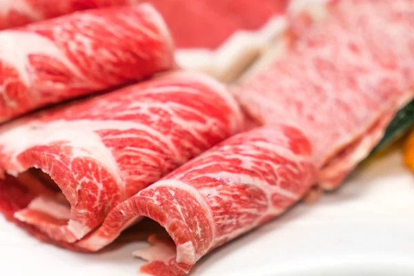 原料新鲜牛肉 — 图库照片