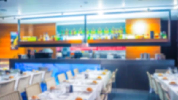Abstract blur restaurant background — Stock Photo, Image