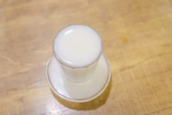 Japanese wine SAKE on table — Stock Photo, Image