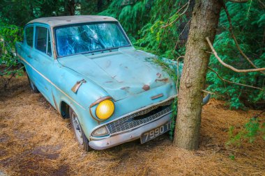 Osaka, Japonya - 1 Aralık 2015: Universal Studios Japonya (Usj). 