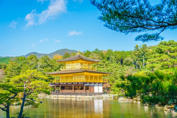 Kinkakuji tempel in kyoto — Stockfoto