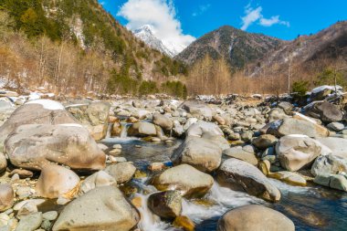 Açık onsen, Japonya, yüksek çözünürlüklü görüntüleri