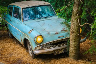 Osaka, Japonya - 1 Aralık 2015: Universal Studios Japonya (Usj). 