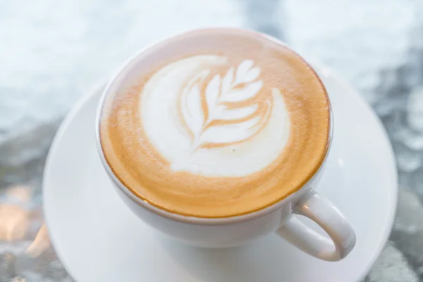 Latte Coffee art — Stock Photo, Image