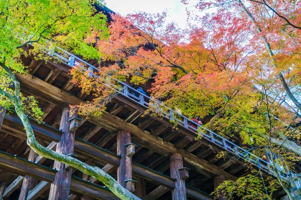 Hermosa arquitectura en Kiyomizu templo dera Kioto, Japón — Foto de Stock