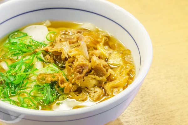 Japanese ramen noodle on table — Stock Photo, Image