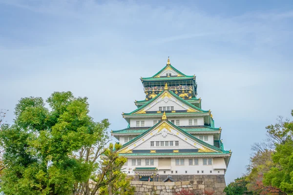 Osaka slott i Osaka Japan — Stockfoto