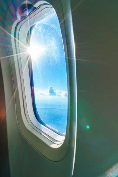 Plane window,High definition images — Stock Photo, Image