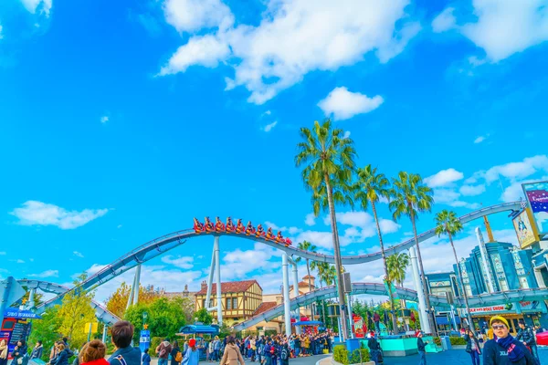 Ósaka, Japonsko - 1. prosince 2015: Universal Studios Japan (Usj). — Stock fotografie