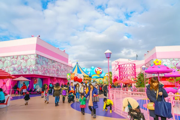 Osaka, Japonya - 1 Aralık 2015: Universal Studios Japonya (Usj). 