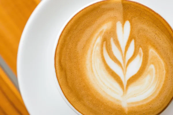 Latte Coffee art — Stock Photo, Image