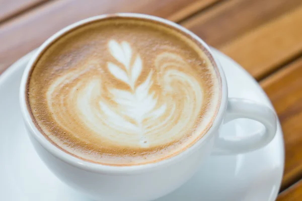 Latte arte del caffè — Foto Stock