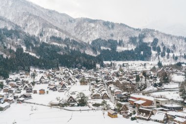 Kış Dağları güzel köy