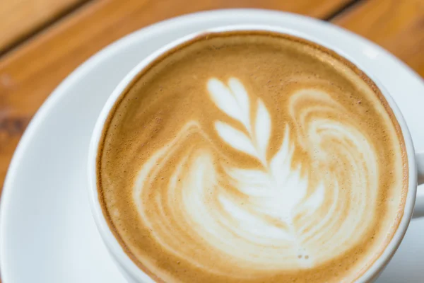 Latte Coffee art — Stock Photo, Image