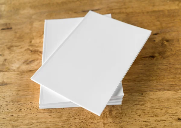 Empty and white Booklets — Stock Photo, Image