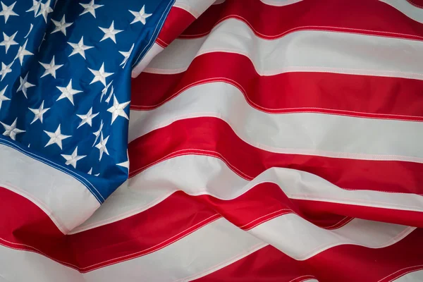 National American flag — Stock Photo, Image