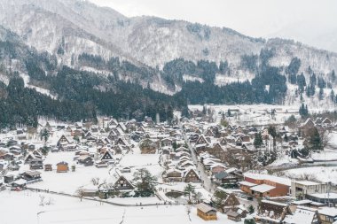 Kış Dağları güzel köy