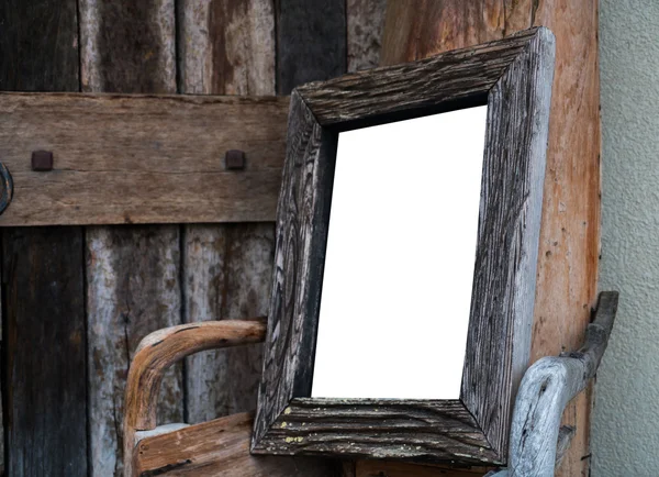 Moldura de madeira velha, imagens de alta definição — Fotografia de Stock