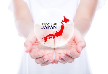 Pray for JAPAN. Earthquake Crisis clipart