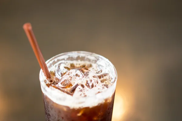 Café americano de gelo, imagens de alta definição — Fotografia de Stock