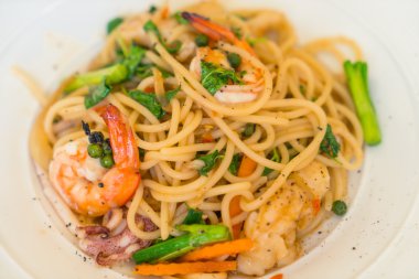 Spagetti karides, yüksek çözünürlüklü görüntüler ile