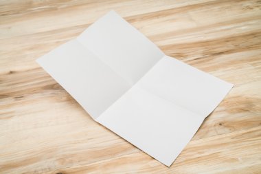 Ahşap doku kağıda beyaz şablonu